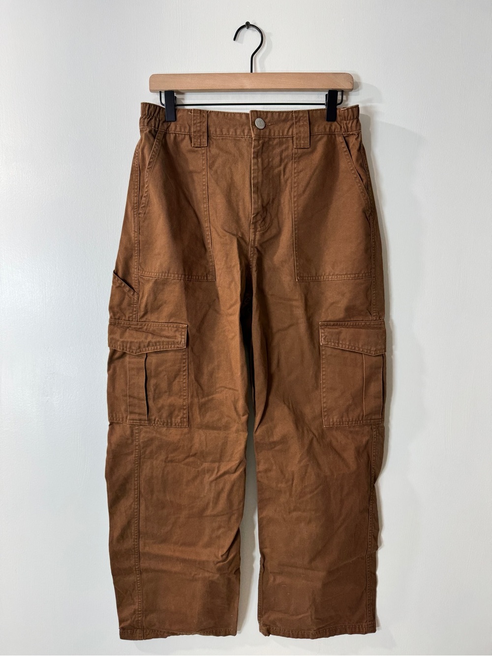 WP98 {BDG} High Rise Y2K Baggy Wide Leg Cargo Carpenter Utility Pants